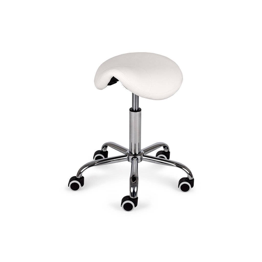 Profesionali meistro kėdė - balnas kosmetologams LOFI COMFYBASE K501, baltos spalvos Profesionali meistro kėdė - balnas kosmetologams LOFI COMFYBASE K501, baltos spalvos