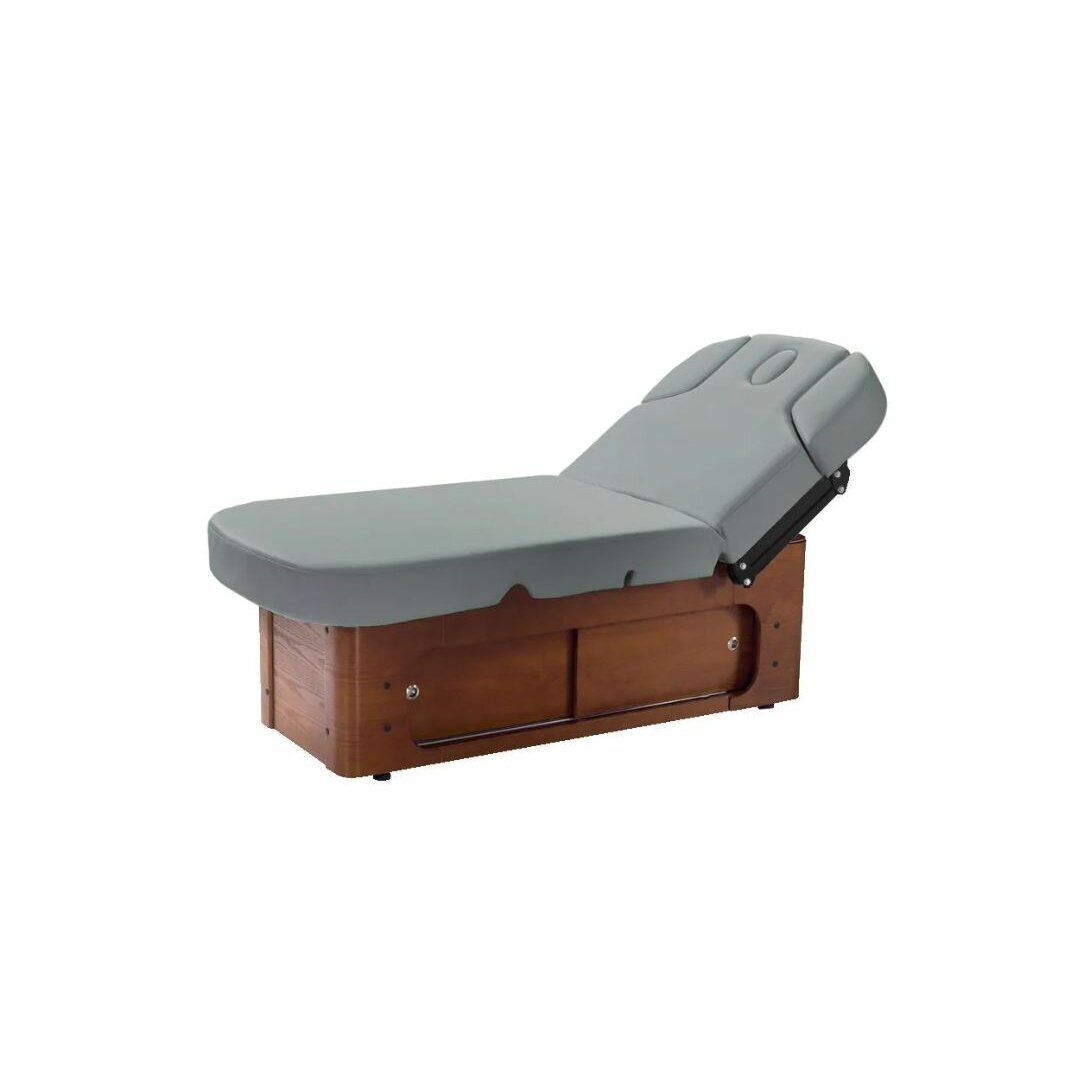 Profesionalus elektrinis gultas-lova masažo ir SPA procedūroms AZZURRO WOOD 361A (4 varikliai), pilkos spalvos 1 Profesionalus elektrinis gultas-lova masažo ir SPA procedūroms AZZURRO WOOD 361A (4 varikliai), pilkos spalvos 1
