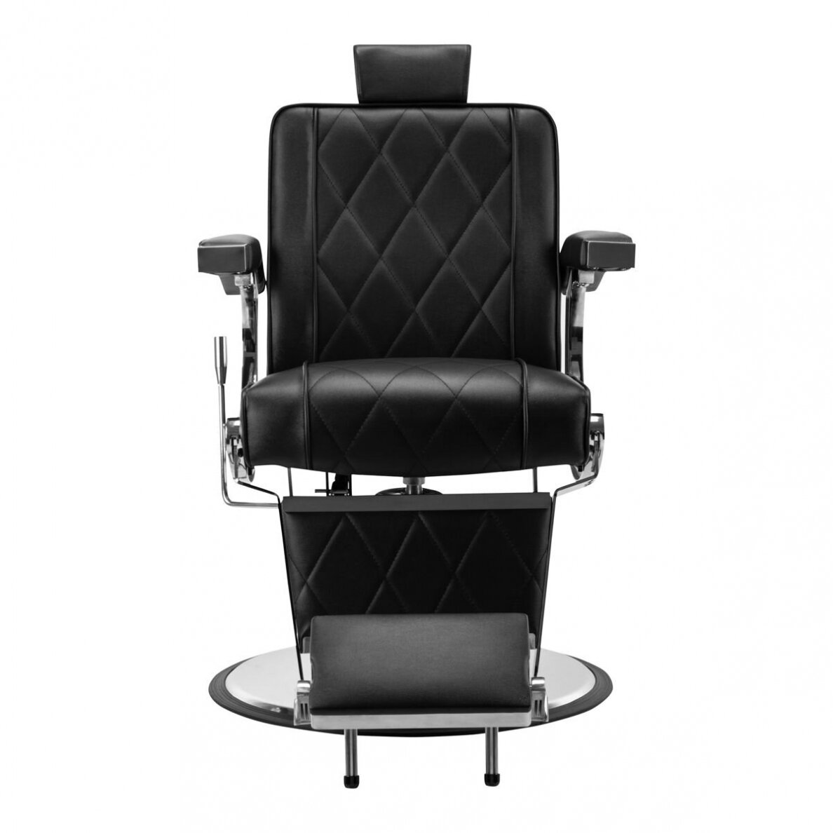 Profesionali barberio kėdė kirpykloms ir grožio salonams HAIR SYSTEM BM88066, juodos spalvos 2