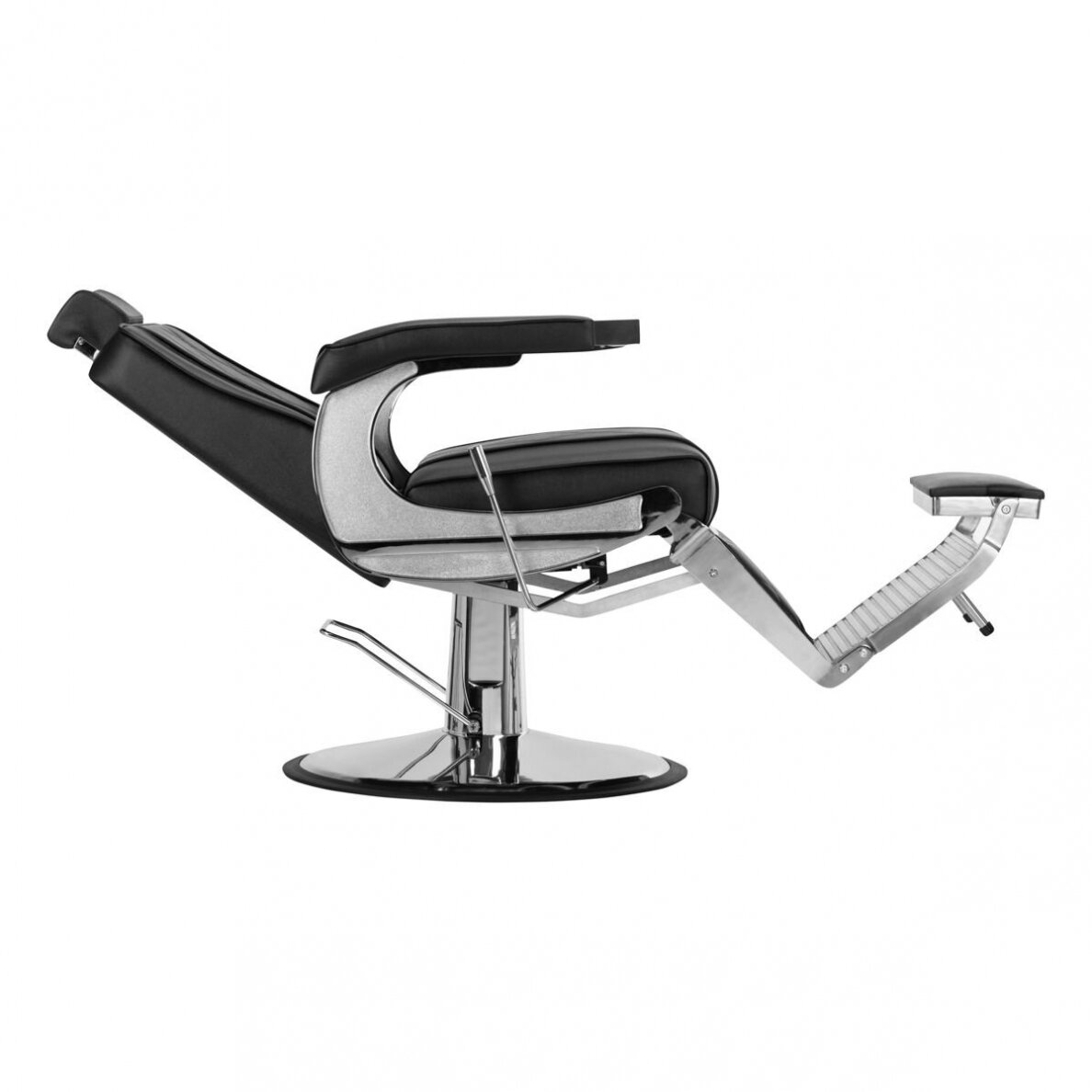 Profesionali barberio kėdė kirpykloms ir grožio salonams HAIR SYSTEM BM88066, juodos spalvos 4 Profesionali barberio kėdė kirpykloms ir grožio salonams HAIR SYSTEM BM88066, juodos spalvos 4
