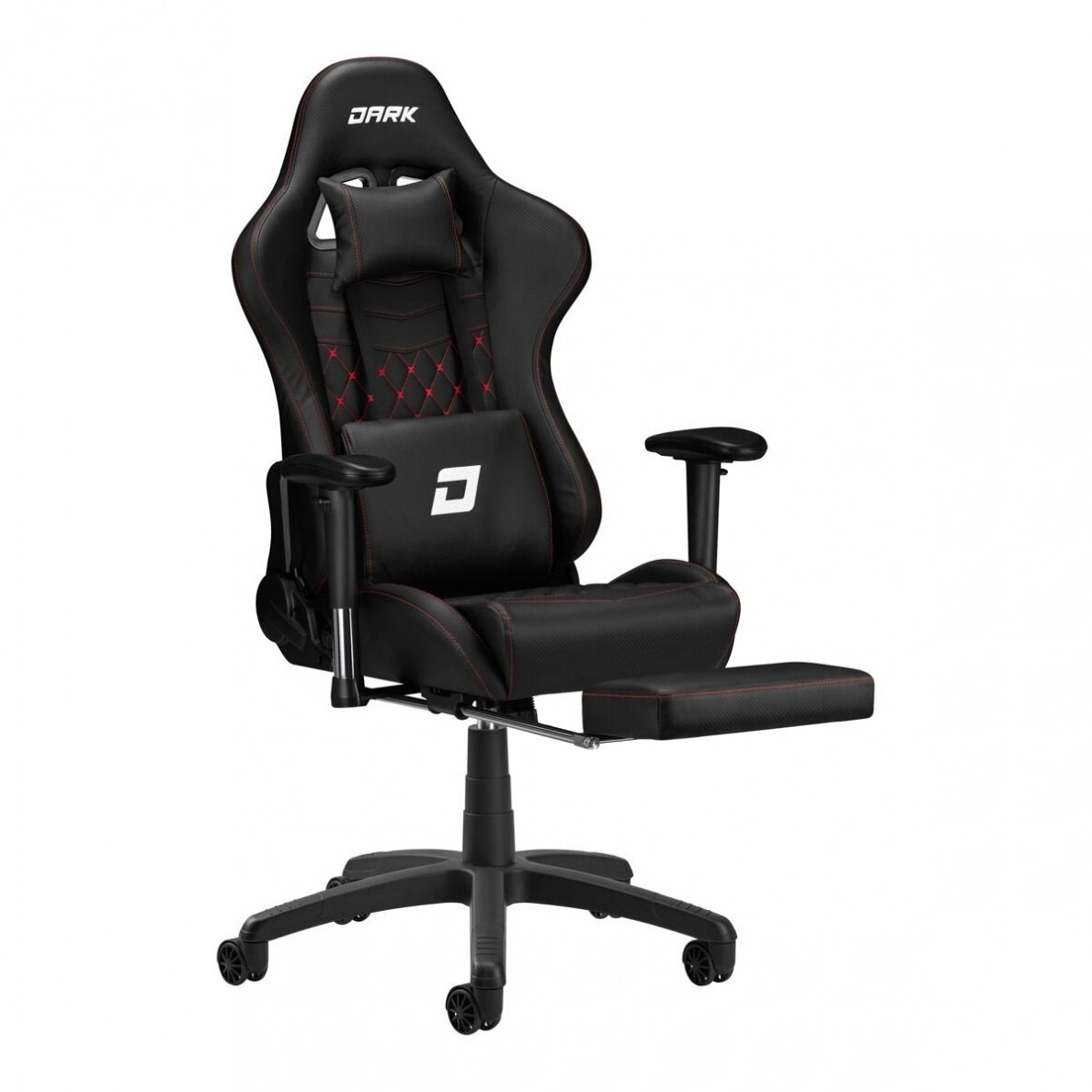 Profesionali biuro ir kompiuterinių žaidimų kėdė DARK PREMIUM, juodos spalvos 2 Profesionali biuro ir kompiuterinių žaidimų kėdė DARK PREMIUM, juodos spalvos 2