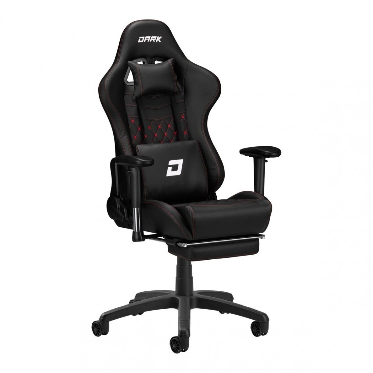 Profesionali biuro ir kompiuterinių žaidimų kėdė DARK PREMIUM, juodos spalvos Profesionali biuro ir kompiuterinių žaidimų kėdė DARK PREMIUM, juodos spalvos