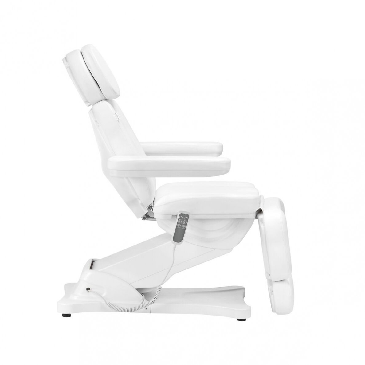 Profesionali elektrinė kosmetologinė kėdė - gultas SILLON CLASSIC, 3 variklių, baltos spalvos 3 Profesionali elektrinė kosmetologinė kėdė - gultas SILLON CLASSIC, 3 variklių, baltos spalvos 3