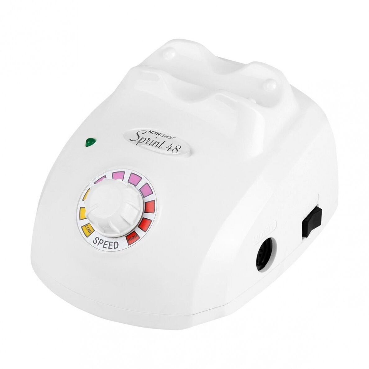 Profesionali elektrinė nagų freza manikiūro darbams SPRINT 48 WHITE BASIC 3 Profesionali elektrinė nagų freza manikiūro darbams SPRINT 48 WHITE BASIC 3