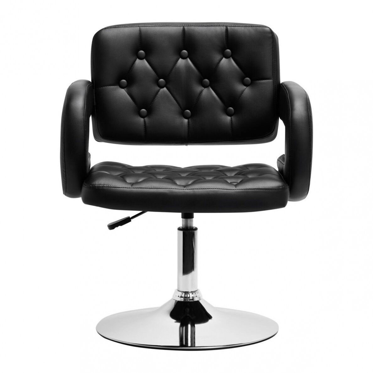 HAIR SYSTEM profesionali grožio salonų meistro kėdė QS-B1801, juodos spalvos 1 HAIR SYSTEM profesionali grožio salonų meistro kėdė QS-B1801, juodos spalvos 1