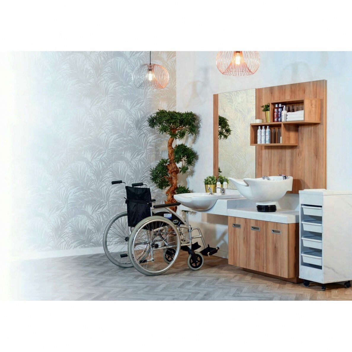Profesionali kirpėjų ir barberių galvos plovimo konsolė REM UK PENDLE EASE WASH 3 Profesionali kirpėjų ir barberių galvos plovimo konsolė REM UK PENDLE EASE WASH 3