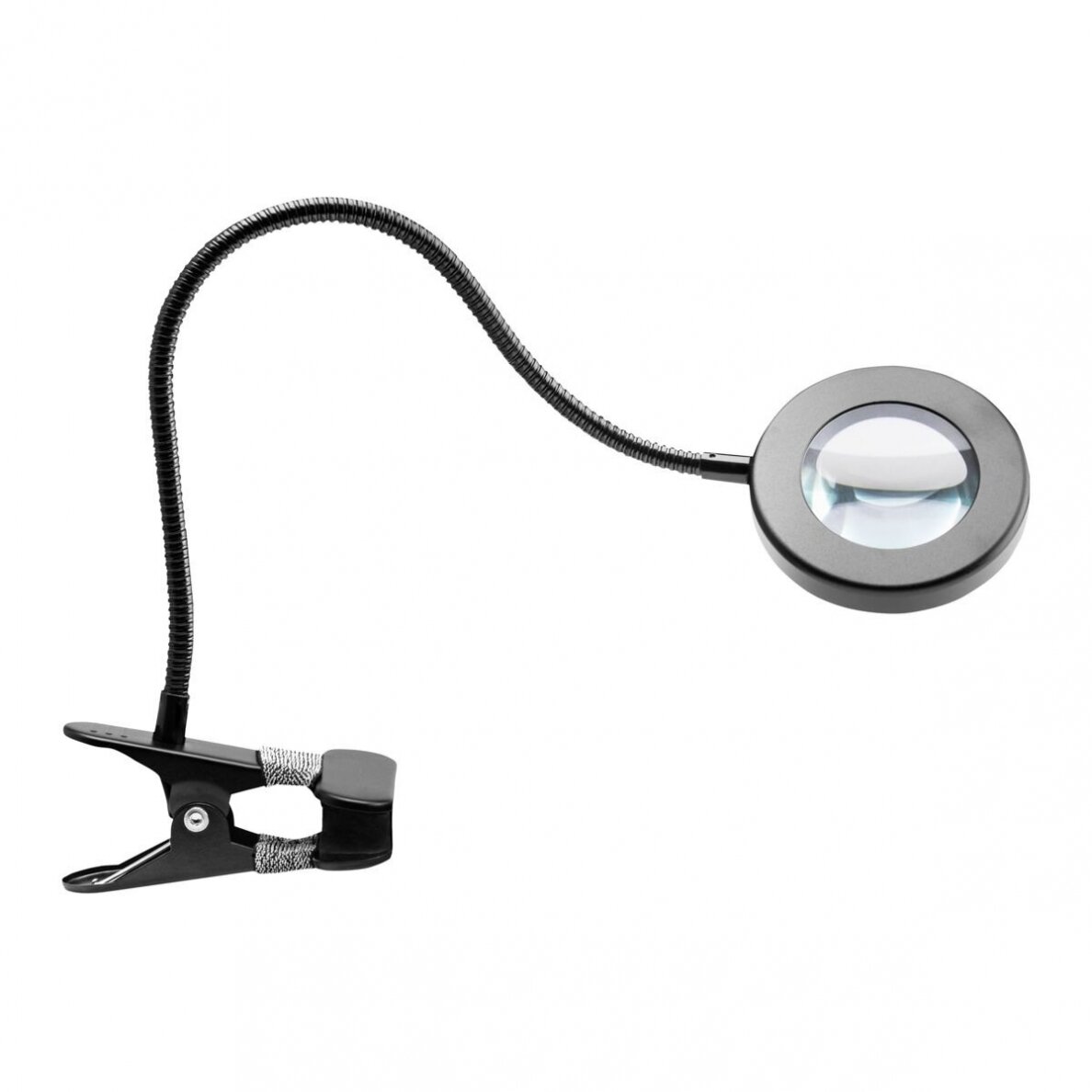 Stalinė LED SNAKE RING lempa, tvirtinama prie stalo Stalinė LED SNAKE RING lempa, tvirtinama prie stalo