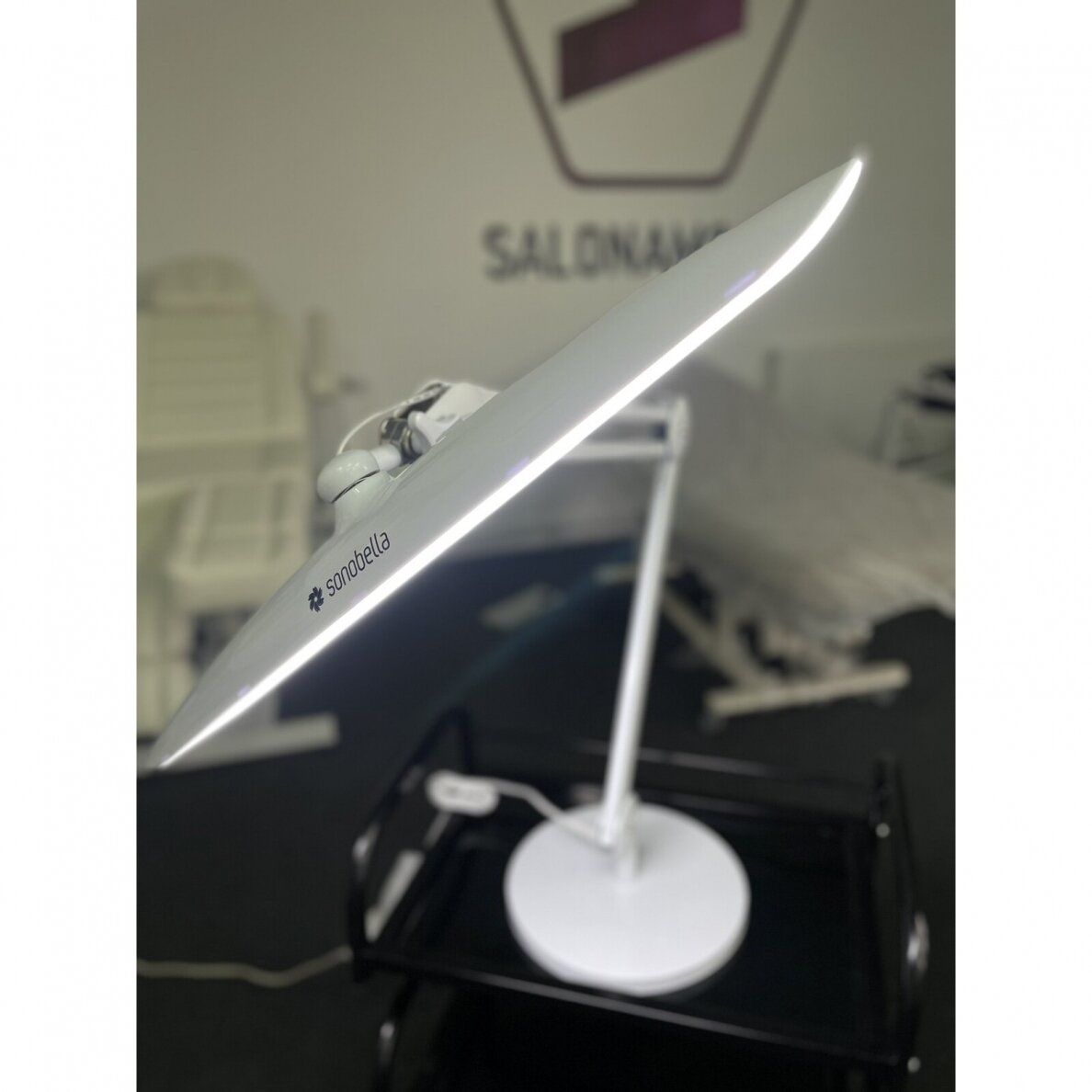 Profesionali stalinė lempa manikiūro darbams Sonobella BSL-02 LED 24W, baltos spalvos 7 Profesionali stalinė lempa manikiūro darbams Sonobella BSL-02 LED 24W, baltos spalvos 7