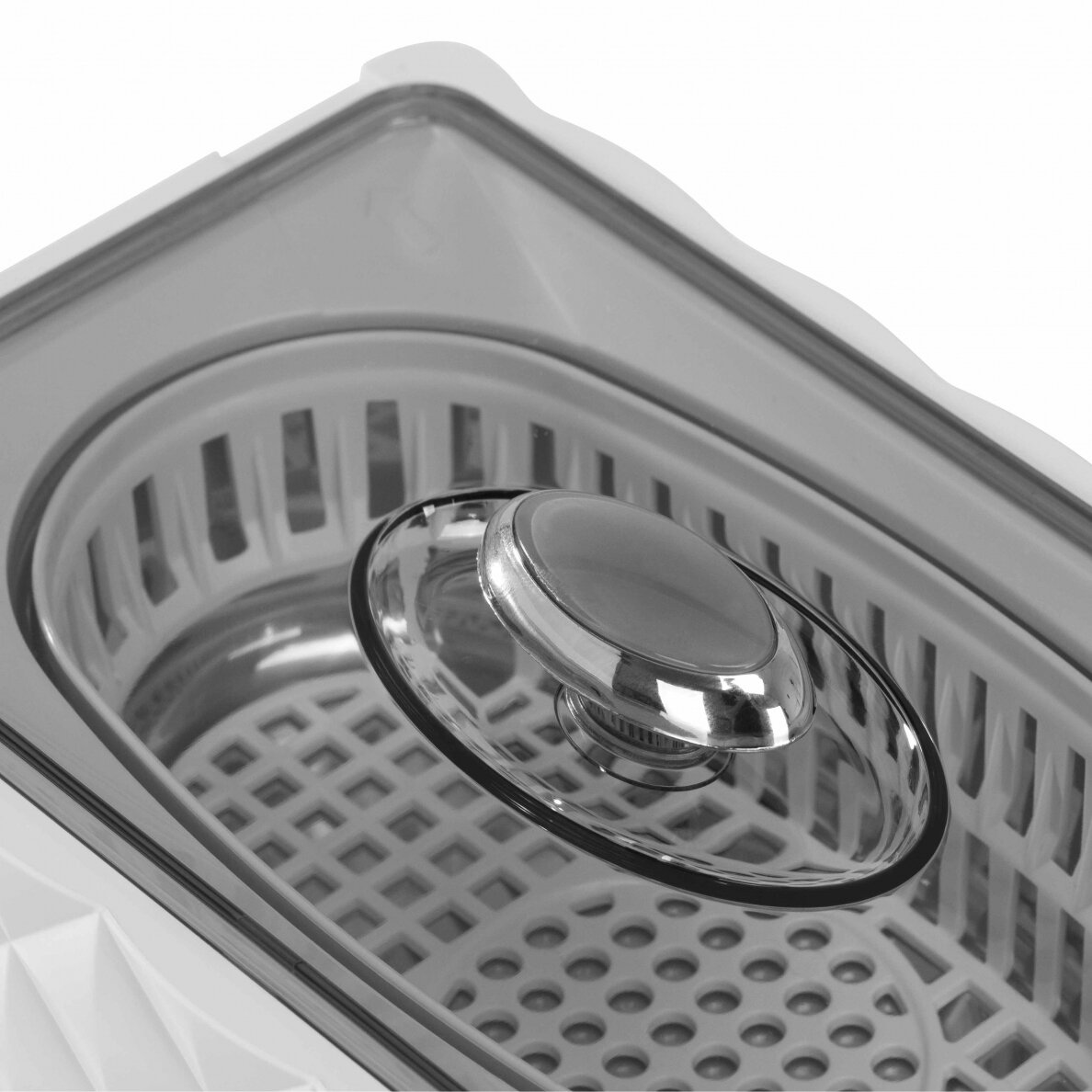 Profesionali ultragarso vonelė instrumentų bei įrankių giliam išvalymui AD-3000, 450 ml baltos spalvos 3 Profesionali ultragarso vonelė instrumentų bei įrankių giliam išvalymui AD-3000, 450 ml baltos spalvos 3