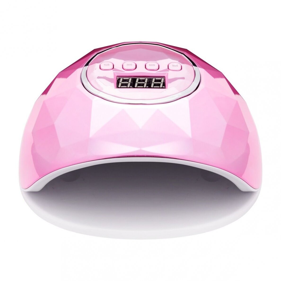 Profesionali UV/LED manikiūro ir pedikiūro lempa SHINY 86W, rožinės spalvos 2 Profesionali UV/LED manikiūro ir pedikiūro lempa SHINY 86W, rožinės spalvos 2
