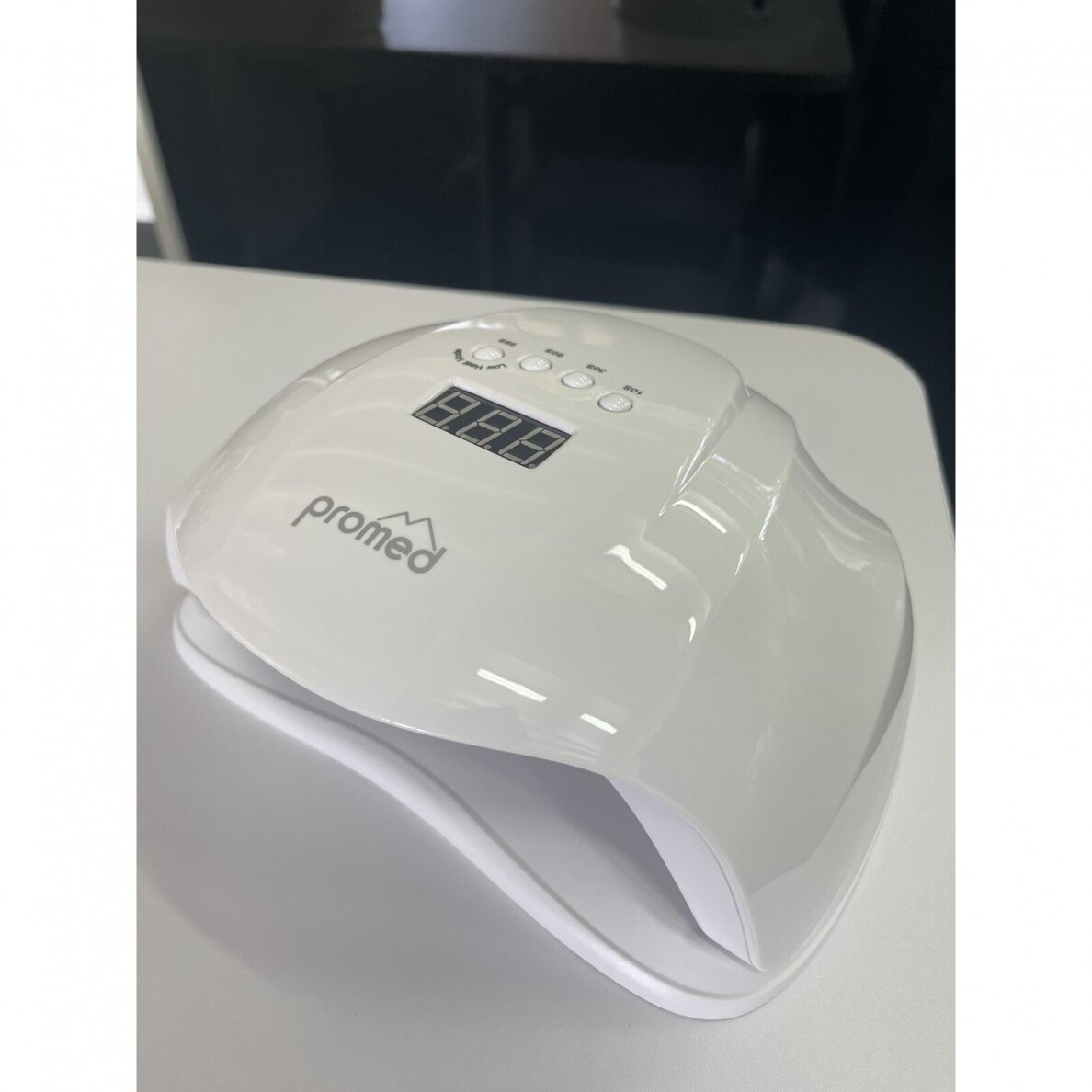 Profesionali UV/LED manikiūro lempa PROMED UVL-54 (48W), baltos spalvos 2 Profesionali UV/LED manikiūro lempa PROMED UVL-54 (48W), baltos spalvos 2