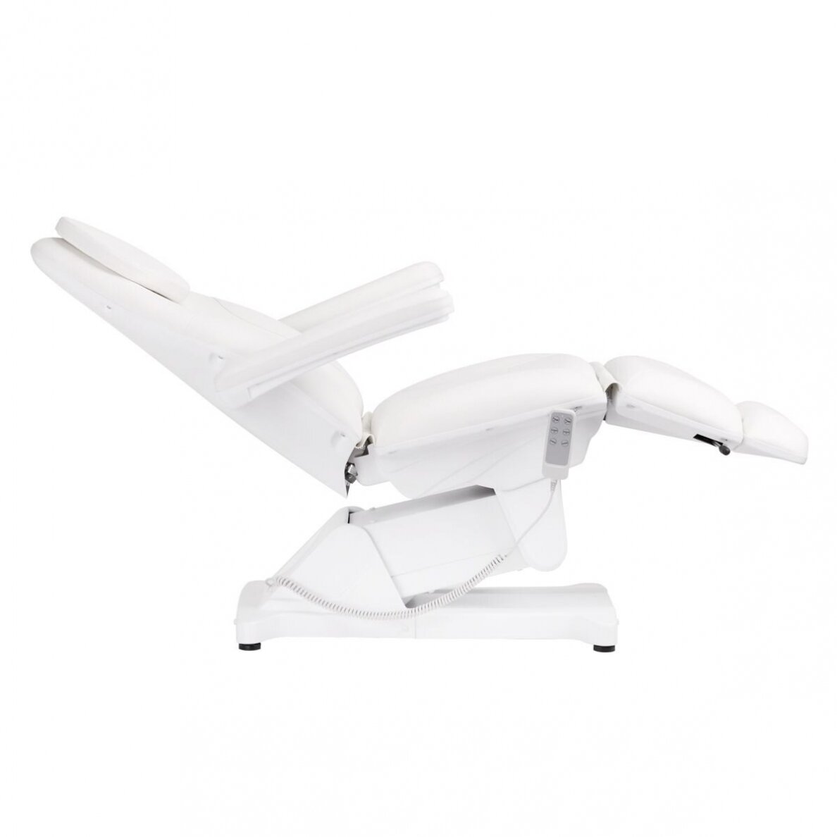 Profesionalus elektrinis gultas-lova kosmetologams SILLON BASIC, 3 variklių, baltos spalvos 5 Profesionalus elektrinis gultas-lova kosmetologams SILLON BASIC, 3 variklių, baltos spalvos 5