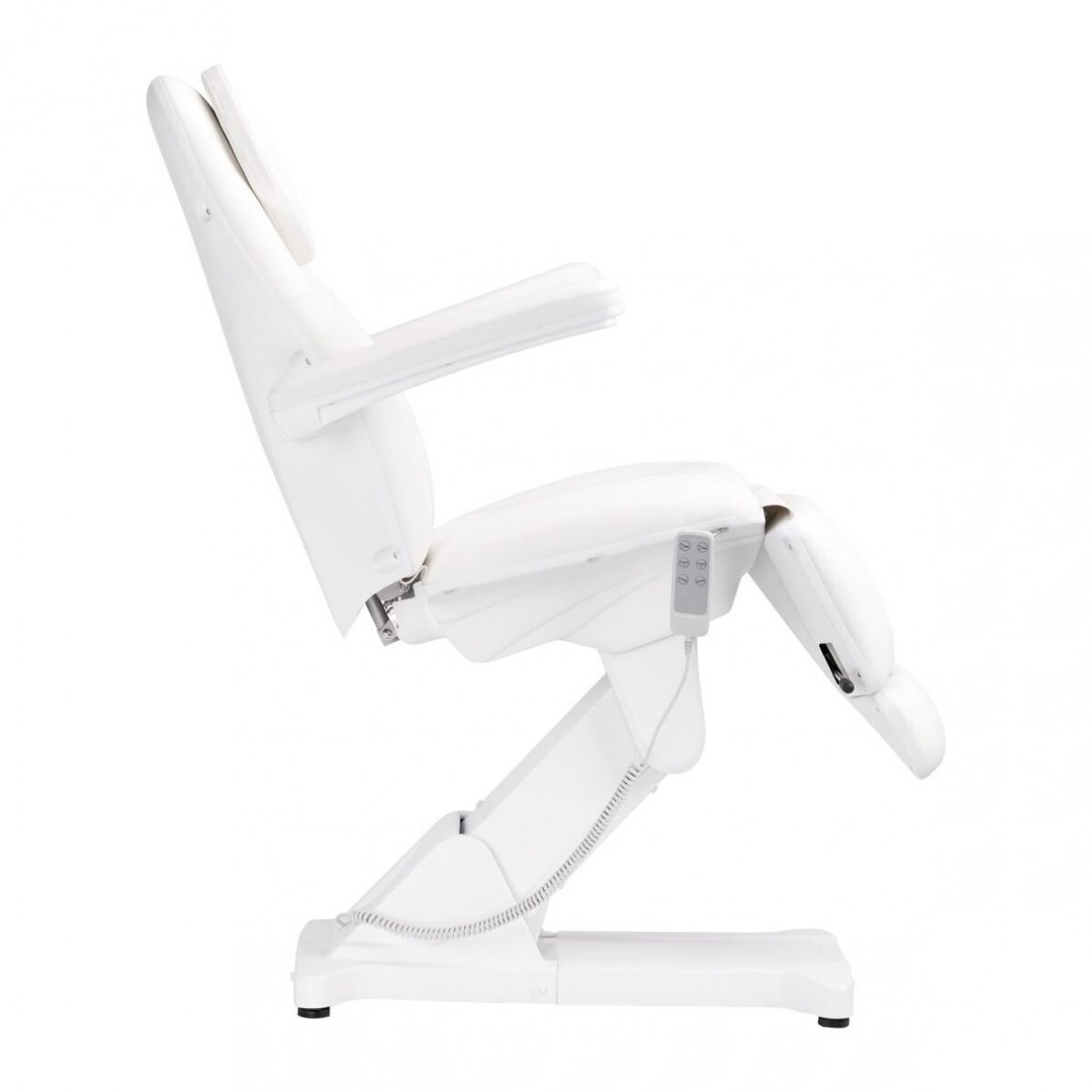 Profesionalus elektrinis gultas-lova kosmetologams SILLON BASIC, 3 variklių, baltos spalvos 7 Profesionalus elektrinis gultas-lova kosmetologams SILLON BASIC, 3 variklių, baltos spalvos 7