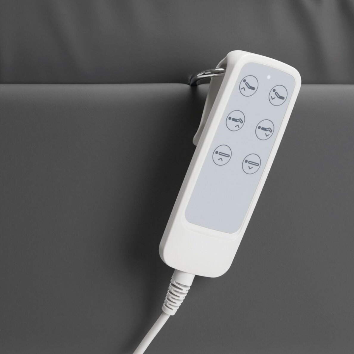 Profesionalus elektrinis gultas-lova kosmetologams LUX 273B 3 variklių, pilkos spalvos 13 Profesionalus elektrinis gultas-lova kosmetologams LUX 273B 3 variklių, pilkos spalvos 13