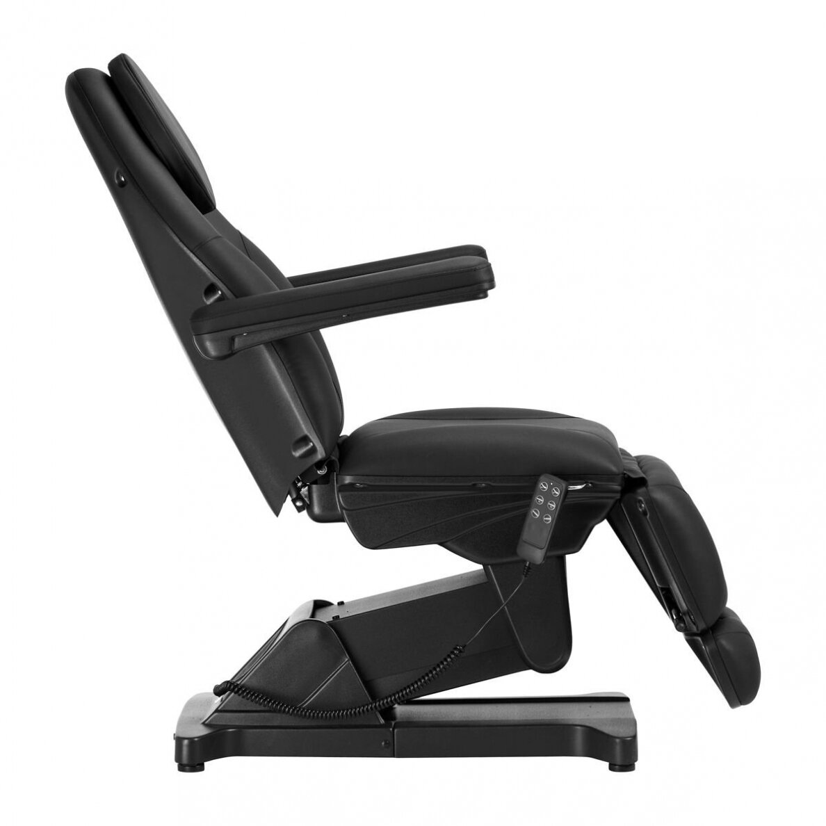 Profesionalus elektrinis gultas-lova kosmetologams SILLON BASIC, 3 variklių, juodos spalvos 3 Profesionalus elektrinis gultas-lova kosmetologams SILLON BASIC, 3 variklių, juodos spalvos 3