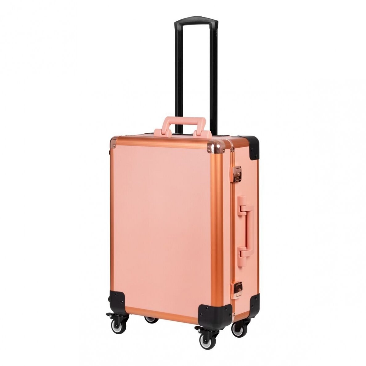 Profesionalus kosmetikos lagaminas T-27 ROSE GOLD 3 Profesionalus kosmetikos lagaminas T-27 ROSE GOLD 3