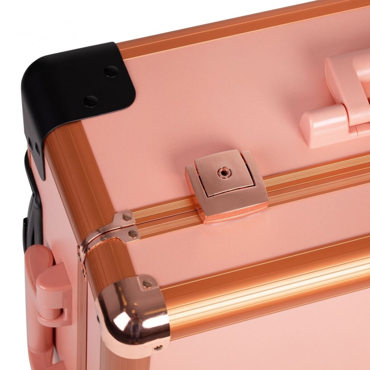 Profesionalus kosmetikos lagaminas T-27 ROSE GOLD 5 Profesionalus kosmetikos lagaminas T-27 ROSE GOLD 5