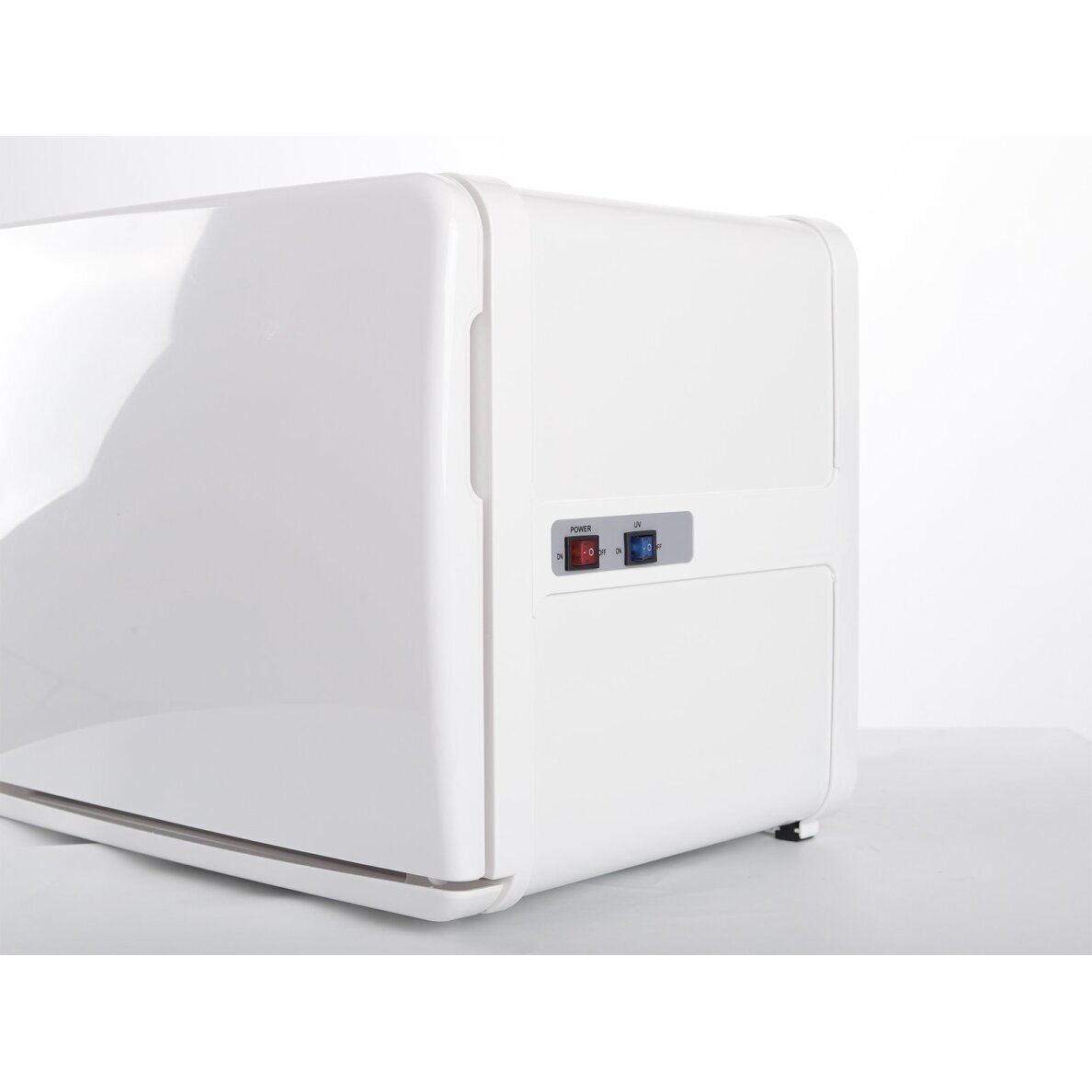 Profesionalus rankšluosčių šildytuvas su UV sterilizatoriumi 20l, baltos spalvos 5 Profesionalus rankšluosčių šildytuvas su UV sterilizatoriumi 20l, baltos spalvos 5