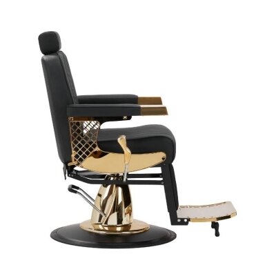 Profesionali barberio kėdė kirpykloms ir grožio salonams GABBIANO MARCUS, juodos spalvos Profesionali barberio kėdė kirpykloms ir grožio salonams GABBIANO MARCUS, juodos spalvos