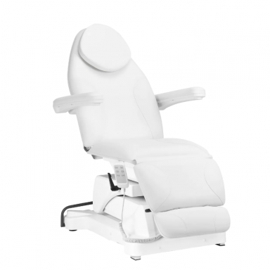 Profesionali elektrinė kosmetologinė kėdė-gultas SILLON BASIC, baltos spalvos (3 varikliai) Profesionali elektrinė kosmetologinė kėdė-gultas SILLON BASIC, baltos spalvos (3 varikliai)