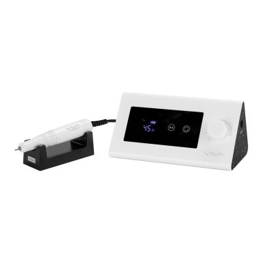 Profesionali elektrinė nagų freza manikiūro darbams VIVA 602 S, baltos spalvos Profesionali elektrinė nagų freza manikiūro darbams VIVA 602 S, baltos spalvos