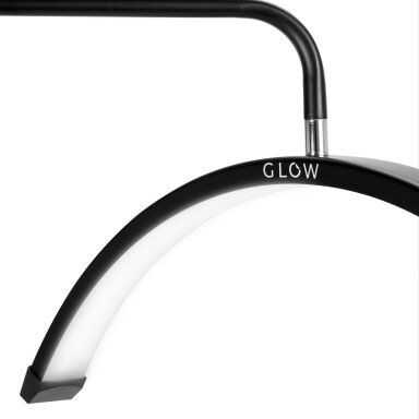 Profesionali makiažo ir blakstienų lempa kosmetologams bei grožio salonams GLOW MX6, juodos spalvos Profesionali makiažo ir blakstienų lempa kosmetologams bei grožio salonams GLOW MX6, juodos spalvos