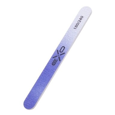 EXO PROFESSIONAL profesionali nagų dildė EXO 180/240 gritų, 1 vnt. SAFE PACK