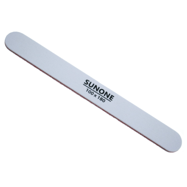 Profesionali SUNONE nagų dildė, 100/180 gritų, baltos spalvos (10 vnt.) Profesionali SUNONE nagų dildė, 100/180 gritų, baltos spalvos (10 vnt.)