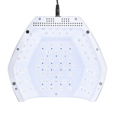 Profesionali UV/LED nagų lempa manikiūrui BQ-L8, baltos spalvos Profesionali UV/LED nagų lempa manikiūrui BQ-L8, baltos spalvos
