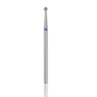 Profesionalus deimantinis frezos antgalis BALL BLUE 2,1 mm Profesionalus deimantinis frezos antgalis BALL BLUE 2,1 mm
