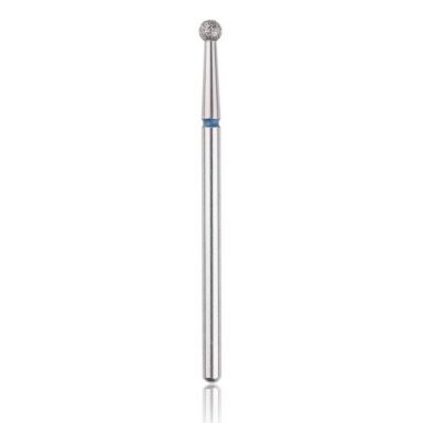 Profesionalus deimantinis frezos antgalis BALL BLUE 2,7 mm