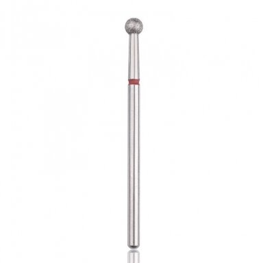 Profesionalus deimantinis frezos antgalis BALL RED 2,9 Profesionalus deimantinis frezos antgalis BALL RED 2,9