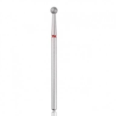 Profesionalus deimantinis frezos antgalis BALL RED 3,1 Profesionalus deimantinis frezos antgalis BALL RED 3,1