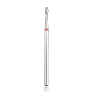Profesionalus deimantinis frezos antgalis OLIVE RED 2,3 mm Profesionalus deimantinis frezos antgalis OLIVE RED 2,3 mm