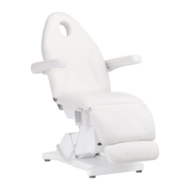 Profesionalus elektrinis gultas-lova kosmetologams SILLON BASIC, 3 variklių, baltos spalvos Profesionalus elektrinis gultas-lova kosmetologams SILLON BASIC, 3 variklių, baltos spalvos