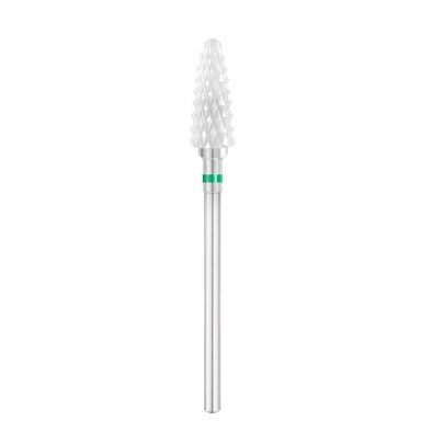 EXO PROFESSIONAL Profesionalus keramikinis frezos antgalis manikiūrui EXO apvalus kūgis 5,5 mm gr / 826 c