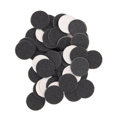 Profesionalūs keičiami PODO diskeliai 15 mm (240 gritų), 50 vnt. Profesionalūs keičiami PODO diskeliai 15 mm (240 gritų), 50 vnt.