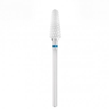 EXO PROFESSIONAL profesionalus keramikinis frezos antgalis manikiūrui EXO apvalus kūgis 5,5 mm bl / 826 f