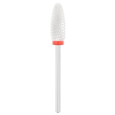 SUNONE profesionalus keramikinis frezos antgalis manikiūrui ovalus 6,0 mm SOFT SUNONE profesionalus keramikinis frezos antgalis manikiūrui ovalus 6,0 mm SOFT