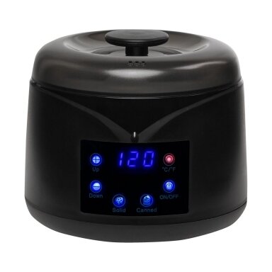 Profesionalus vaško šildytuvas skardinėms ir granulėms AM-220 100W AUTOMATIC BLACK Profesionalus vaško šildytuvas skardinėms ir granulėms AM-220 100W AUTOMATIC BLACK