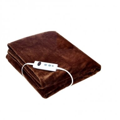 Promed Cozy elektrinis šildomas pledas, 180 x 130, rudos spalvos Promed Cozy elektrinis šildomas pledas, 180 x 130, rudos spalvos