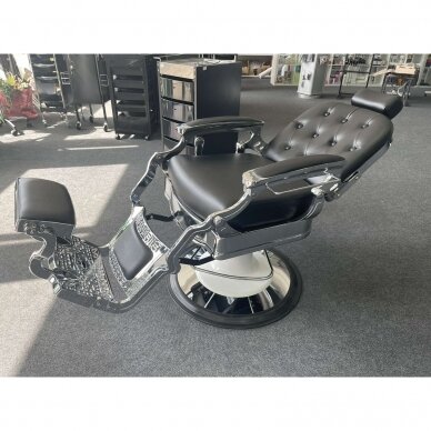 Profesionali barberio kėdė kirpykloms ir grožio salonams GABBIANO ERNESTO BLACK 14