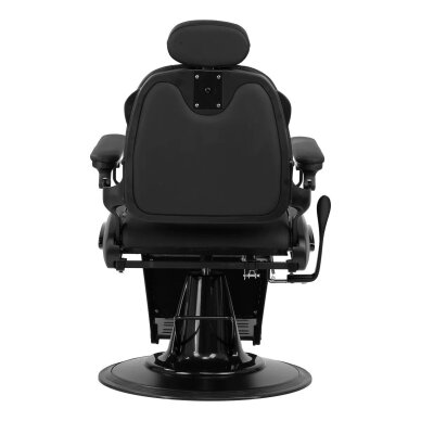 Profesionali barberio kėdė kirpykloms ir grožio salonams GABBIANO FRANCESCO, juodos spalvos 4 Profesionali barberio kėdė kirpykloms ir grožio salonams GABBIANO FRANCESCO, juodos spalvos 4