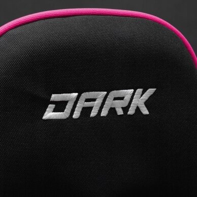 Profesionali biuro ir kompiuterinių žaidimų kėdė DARK, juodos/rožinės spalvos 12 Profesionali biuro ir kompiuterinių žaidimų kėdė DARK, juodos/rožinės spalvos 12