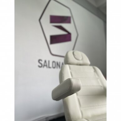 Profesionali elektrinė kosmetologinė kėdė AZZURRO 706 PEDI (1 variklis), baltos spalvos 26 Profesionali elektrinė kosmetologinė kėdė AZZURRO 706 PEDI (1 variklis), baltos spalvos 26