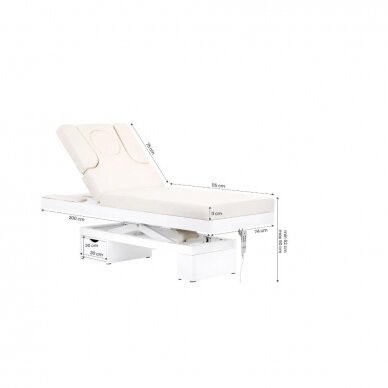 Profesionali elektrinė masažo ir SPA salonų kušėtė-gultas AZZURRO 815B (su šildomu čiužiniu) 12 Profesionali elektrinė masažo ir SPA salonų kušėtė-gultas AZZURRO 815B (su šildomu čiužiniu) 12