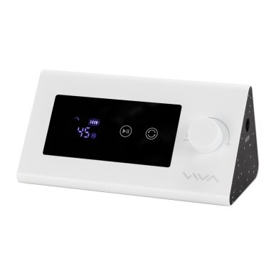 Profesionali elektrinė nagų freza manikiūro darbams VIVA 602 S, baltos spalvos 1