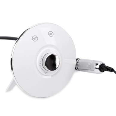Profesionali elektrinė nagų freza manikiūro ir pedikiūro darbams M17 68W, baltos spalvos 2