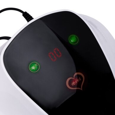 Profesionali elektrinė nagų freza manikiūro ir pedikiūro darbams M18 68W, baltos spalvos 2 Profesionali elektrinė nagų freza manikiūro ir pedikiūro darbams M18 68W, baltos spalvos 2
