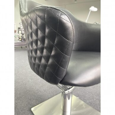Profesionali kėdė kirpykloms ir grožio salonams BLACK ANGEL, juodos spalvos 4 Profesionali kėdė kirpykloms ir grožio salonams BLACK ANGEL, juodos spalvos 4